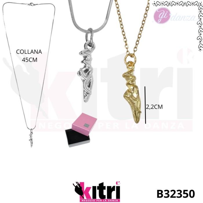 collana scarpetta punta