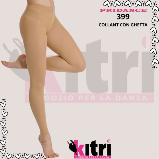 Collant danza con staffa Pridance