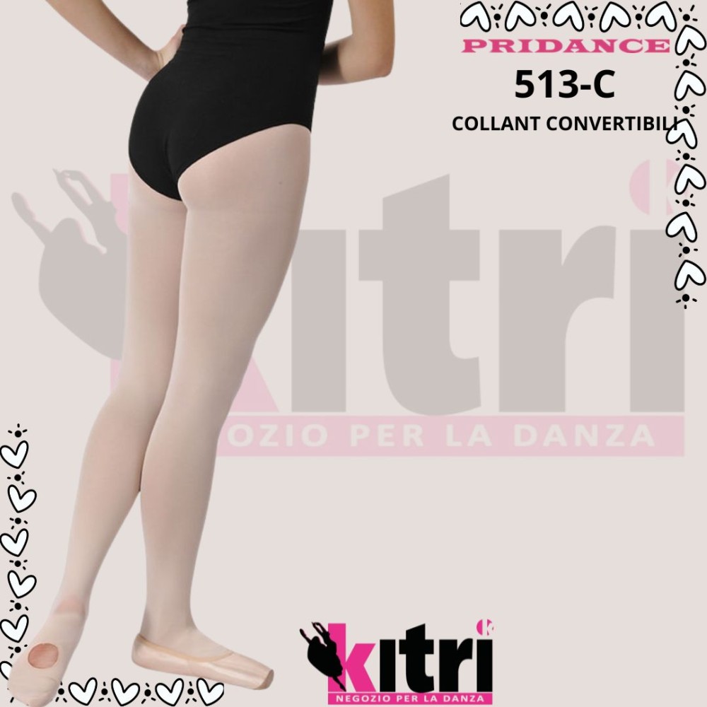 Collant danza convertibili Pridance