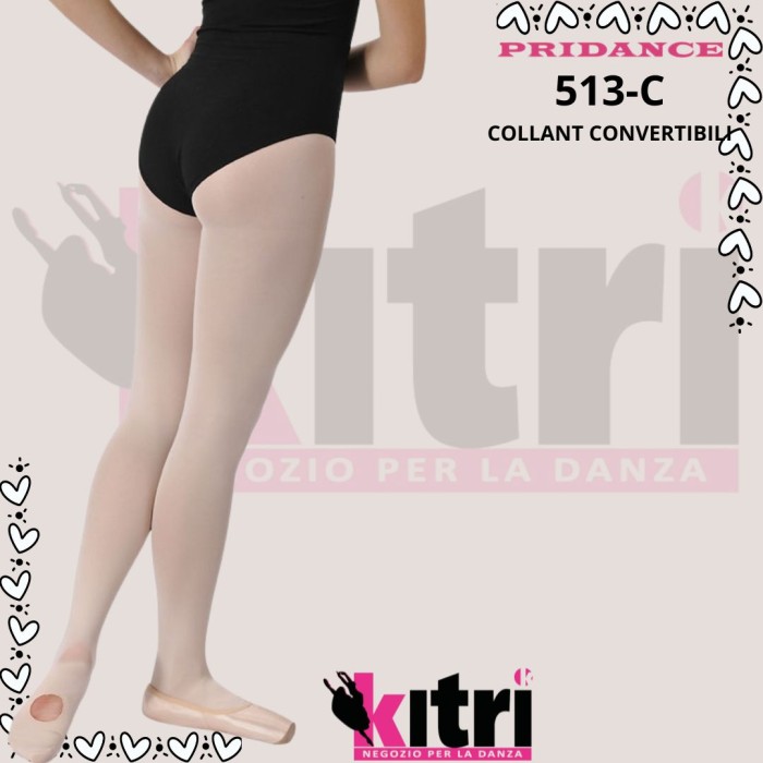 Collant danza convertibili Pridance