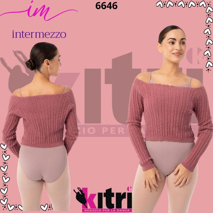 Crop top lana Intermezzo