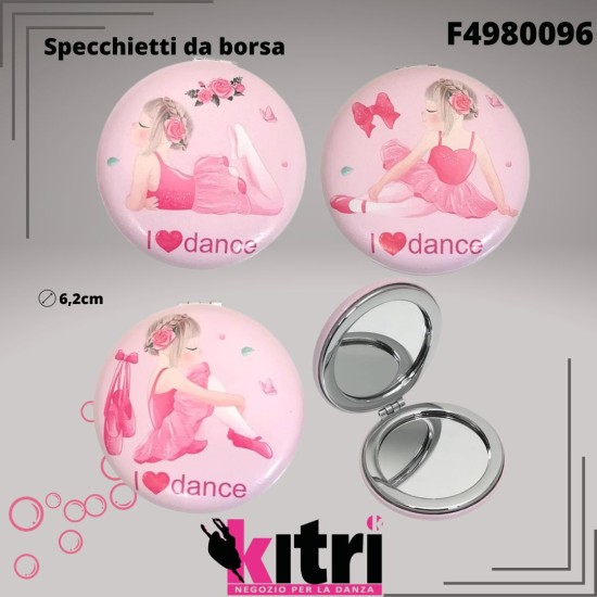 Specchietti da borsa tema danza