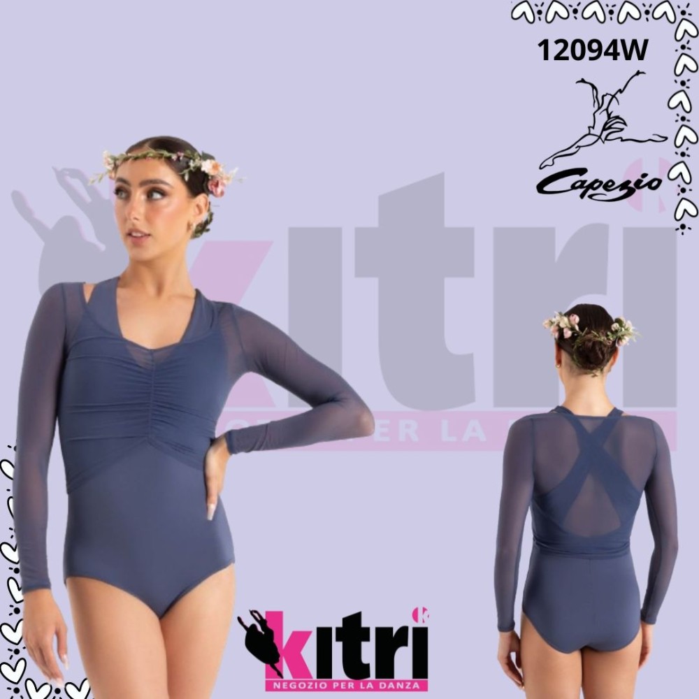 Crop top in microrete Capezio