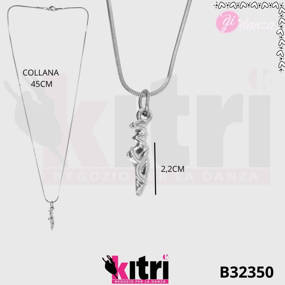 collana scarpetta punta