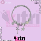 Bracciale rigido con ballerina