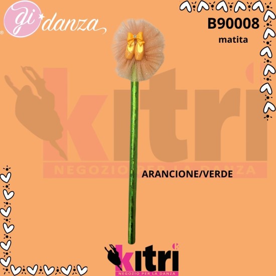 Matita con tulle scarpetta danza