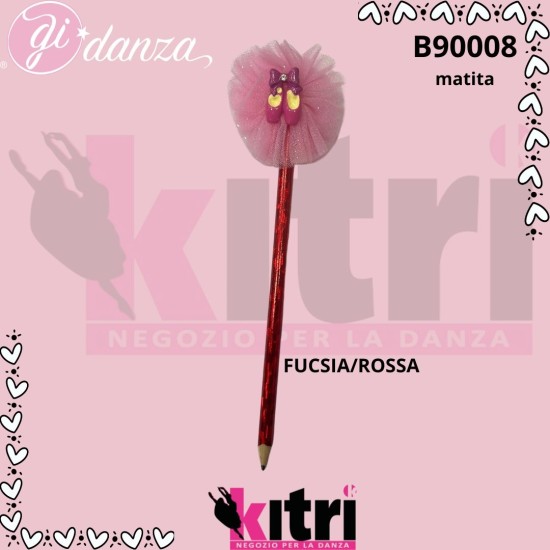 Matita con tulle scarpetta danza