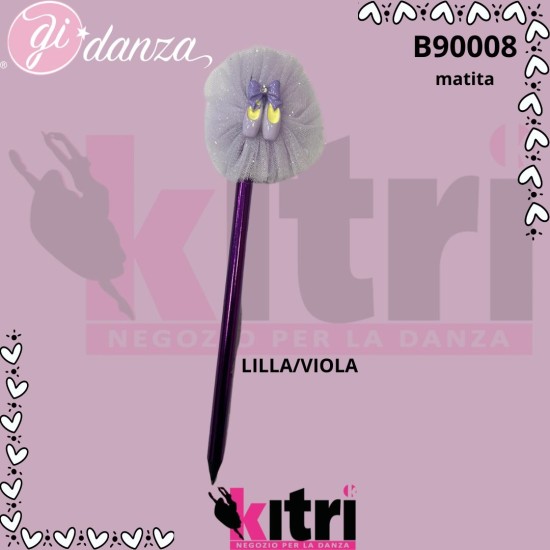 Matita con tulle scarpetta danza