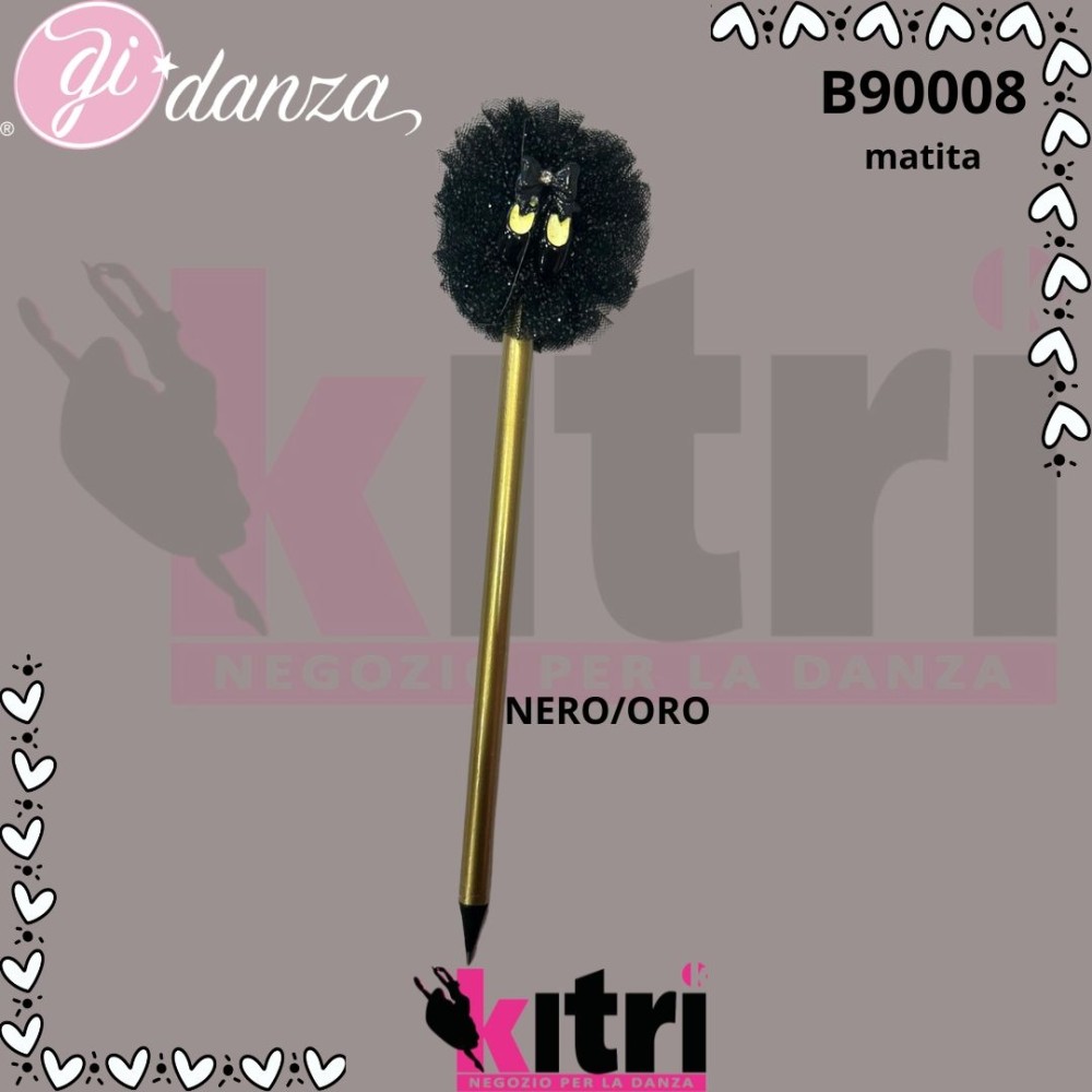 Matita con tulle scarpetta danza
