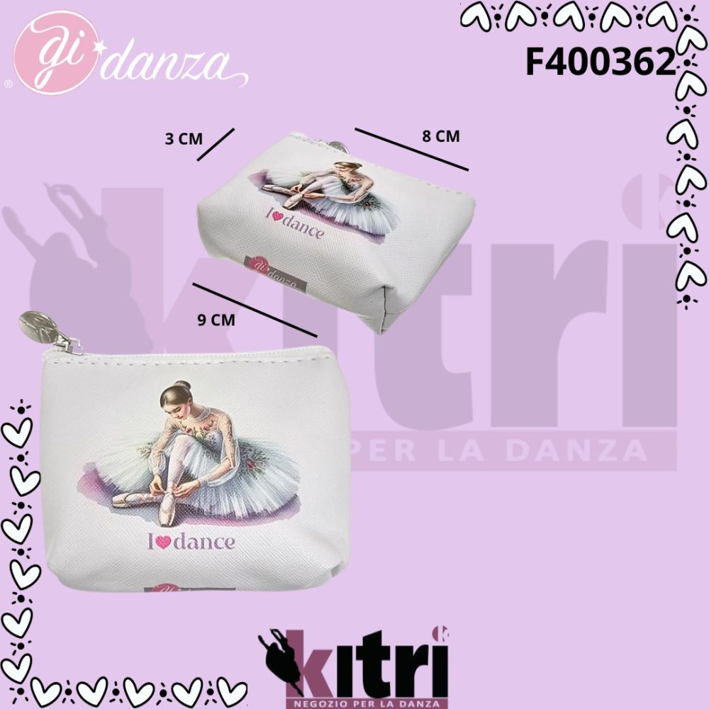 Borsellino portamonete danza