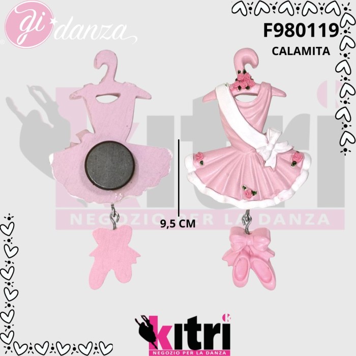 Calamita da frigo tutù