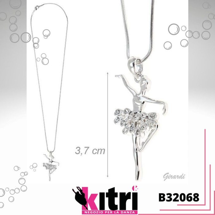 Collana con pendente ballerina Girardi