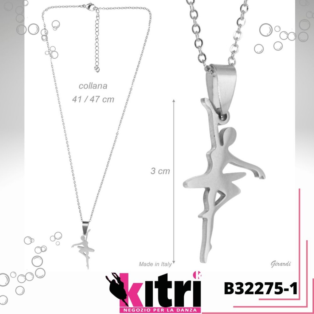 Collana con pendente ballerina Girardi