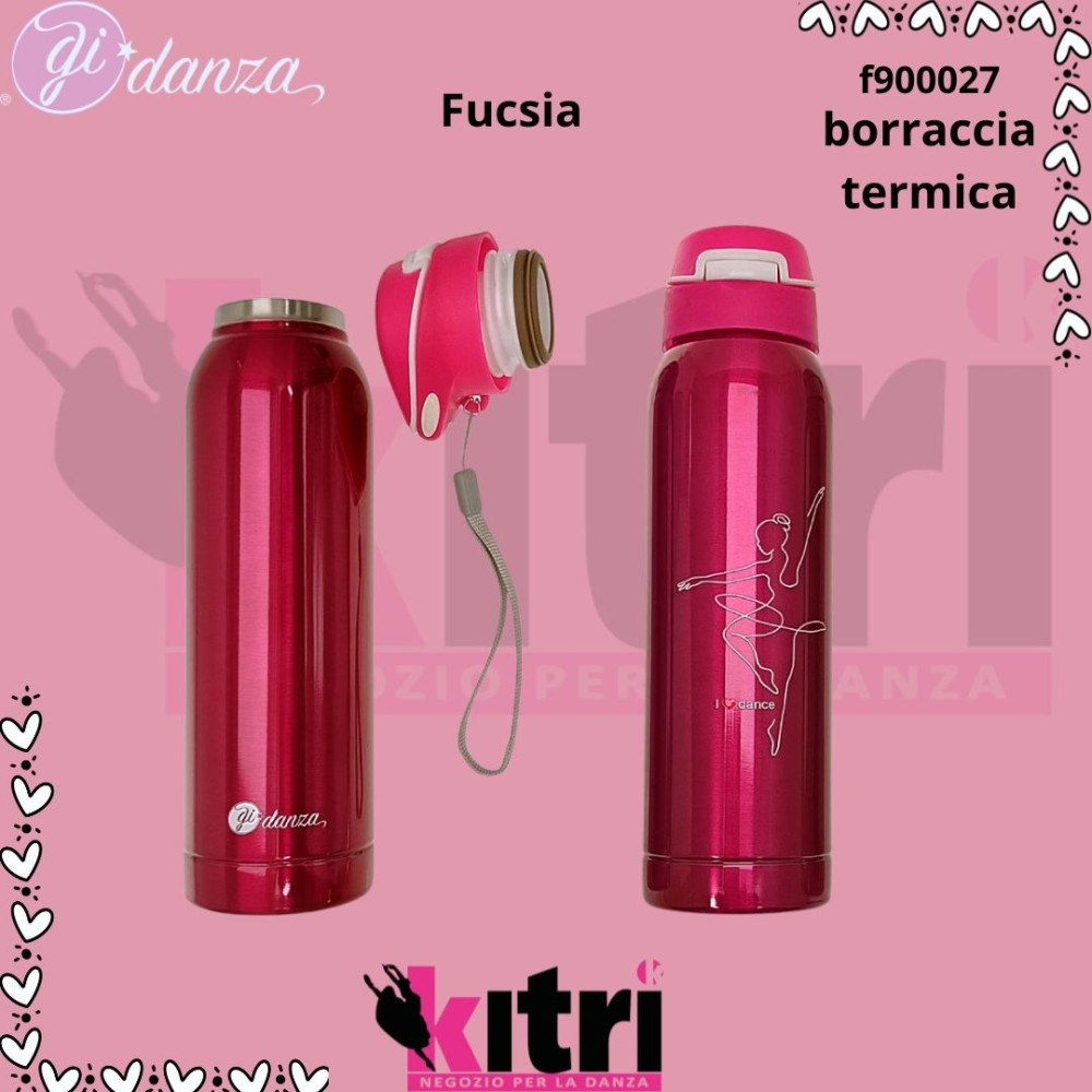 Borraccia termica 500ml acciaio