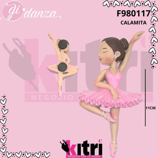 Calamita da frigo ballerina