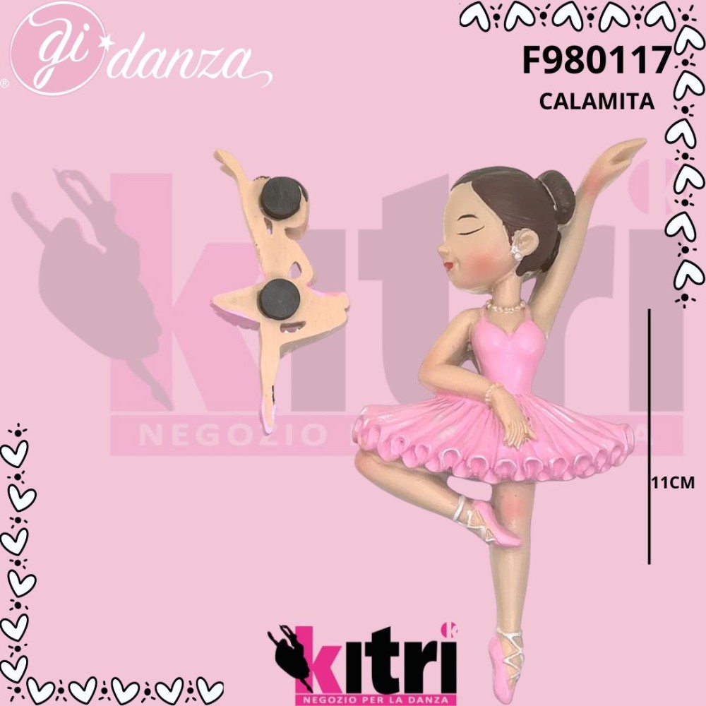 Calamita da frigo ballerina