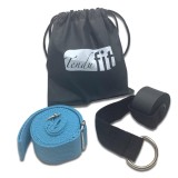 Over door flexibility strap