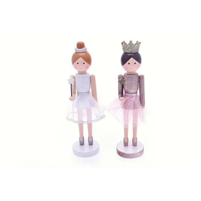 Bambola della principessa Clara in legno da 55cm