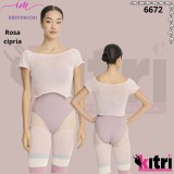 Crop top Intermezzo 90% BAMBÙ 10% ELASTAN