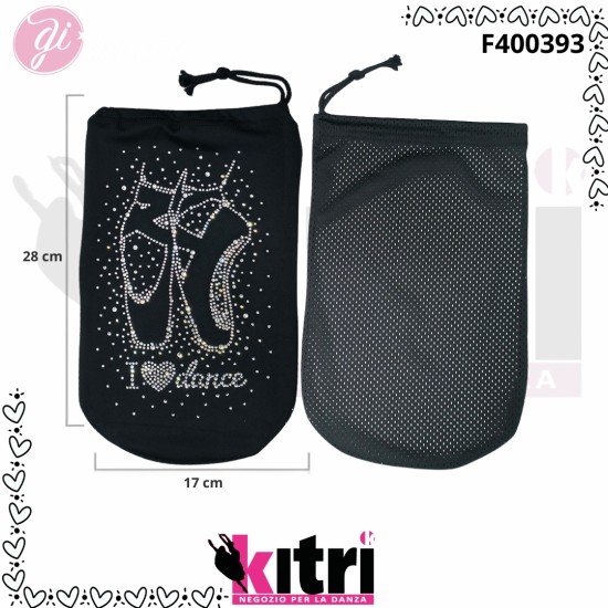 Portapunte ballerina con strass