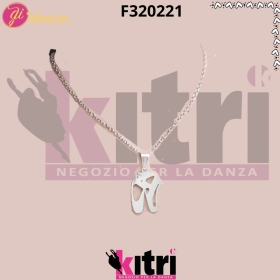 Collana pendente con scarpetta
