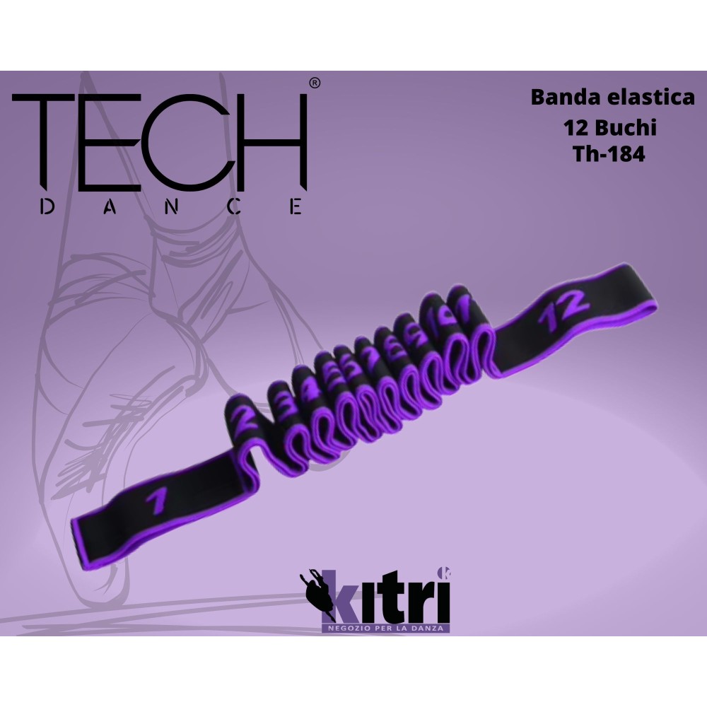 Banda elastica con 12 Buchi