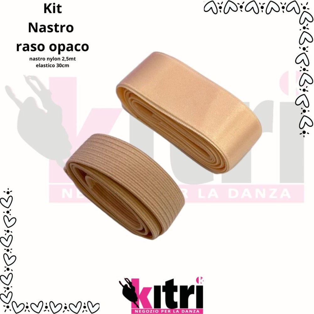 Kit nastri punte raso opaco