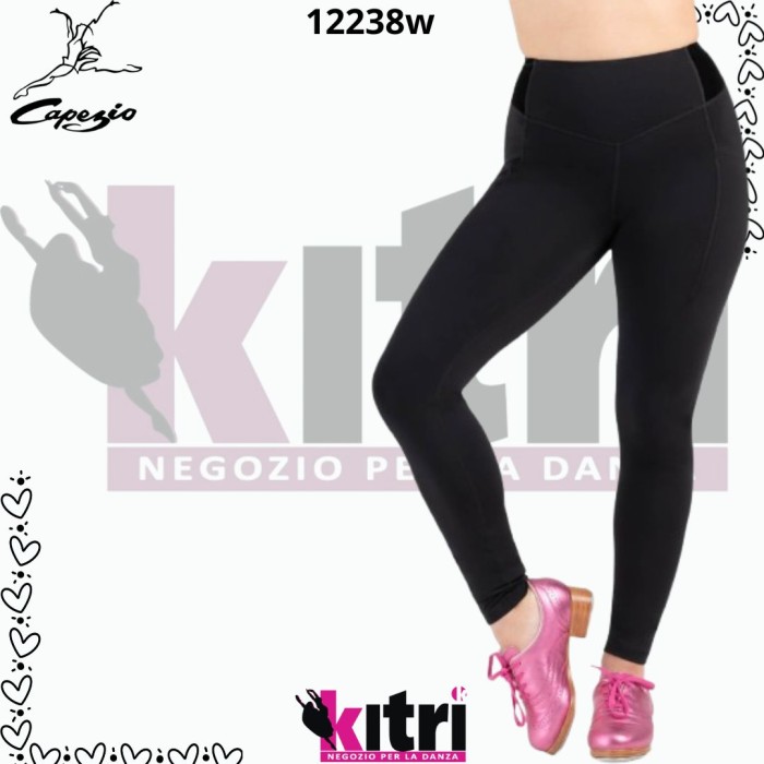 Leggins donna Capezio con tasche