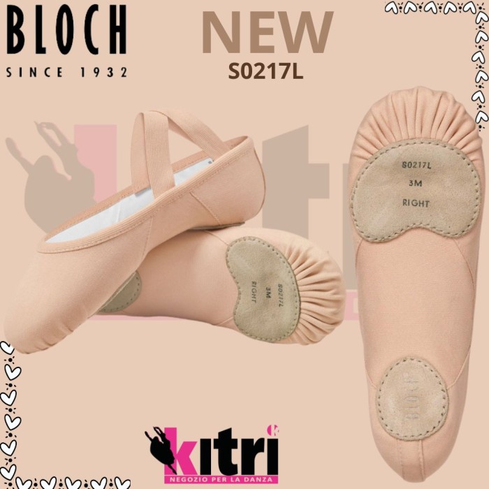 Mezze punte elasticizzate NEW Bloch