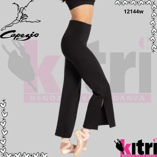 Pantalone 3/4 con spacchi laterali