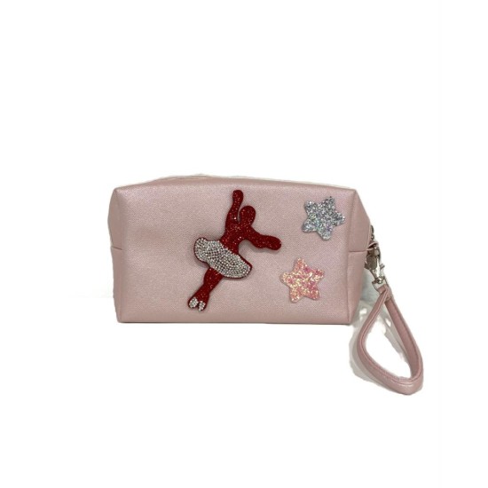 Pochette Tessuto Saffiano Ballerina