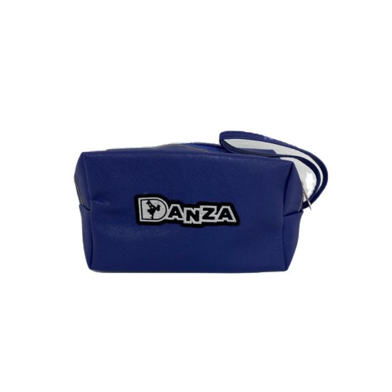 Pochette Tessuto Saffiano Danza Con Glitter