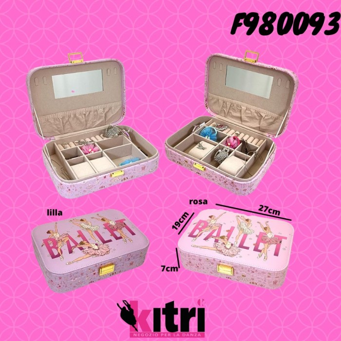 Porta gioielli tema danza