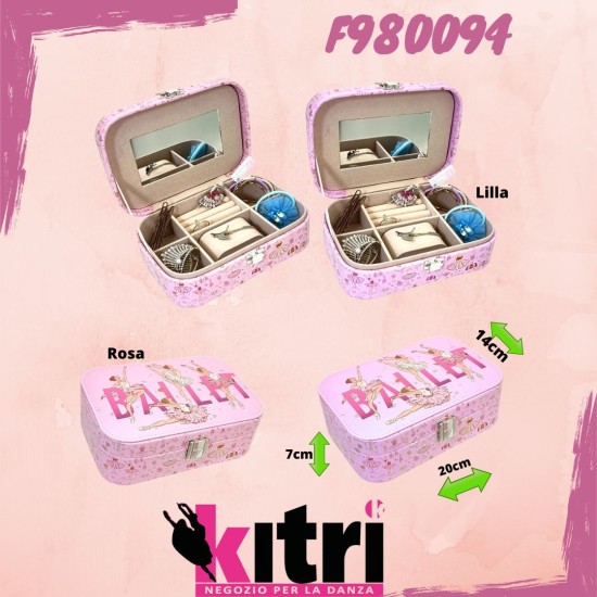 Porta gioielli tema danza