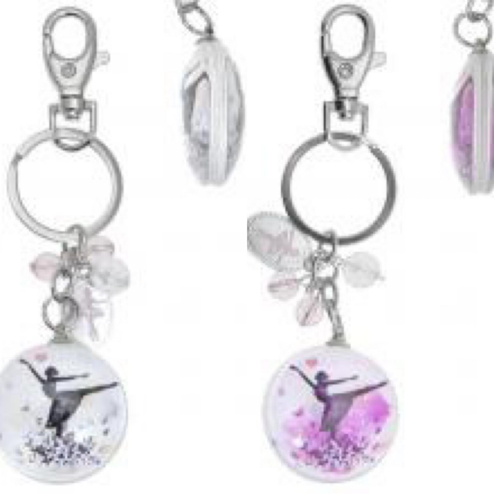 Portachiave danza in  resina