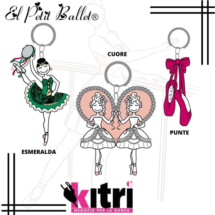 Portachiavi El petit Ballet