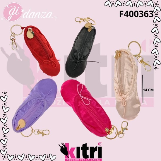 Portachiavi scarpette ballerina uso borsellino