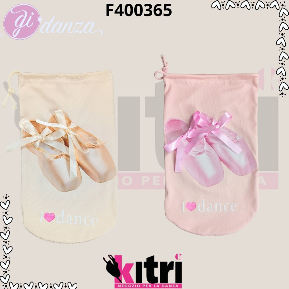 Portapunte con scarpina e nastrino a rilievo