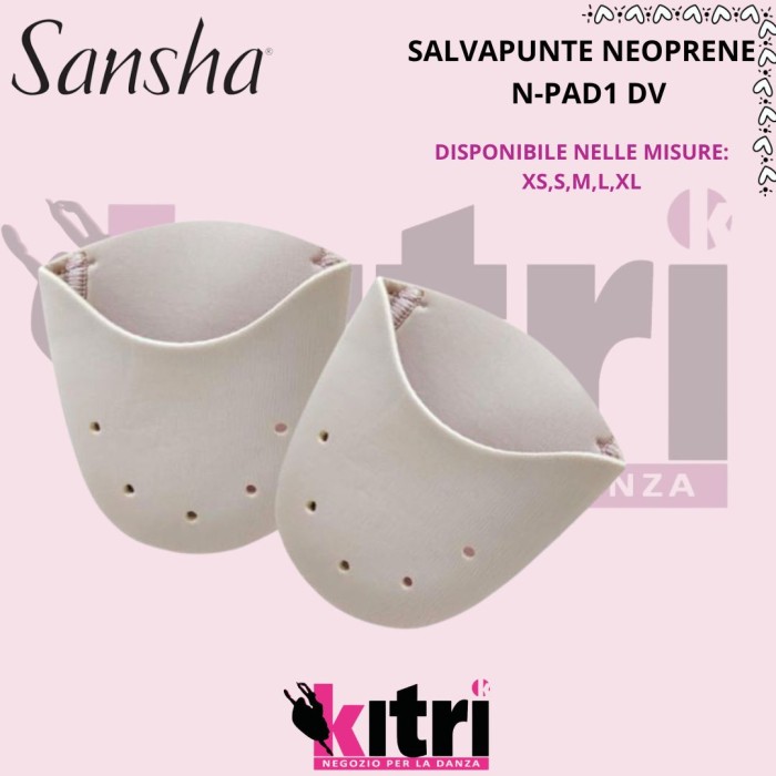 Salvapunte in neoprene Sansha