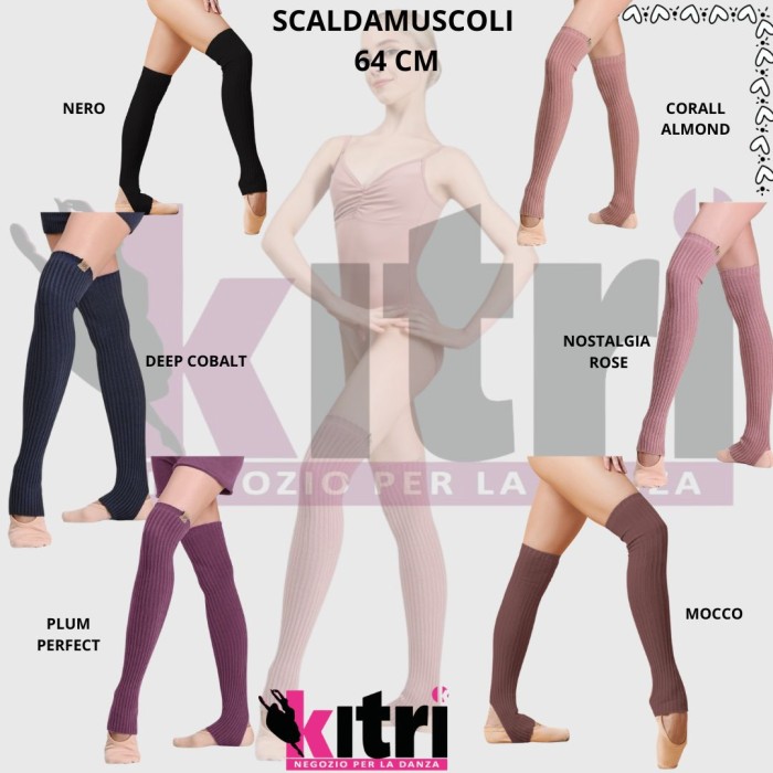 Scaldamuscoli 64cm GP 50% VISCOSE31% POLYESTER19% NYLON