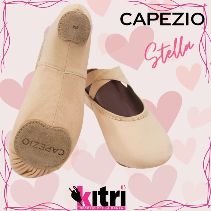 Stella mezzapunta elastica Capezio
