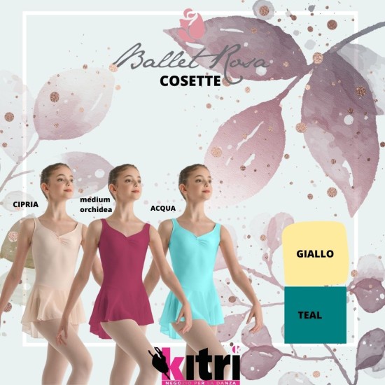 Body basic bambina Ballet Rosa