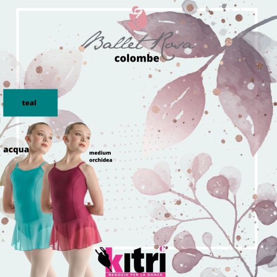 Body basic bambina Ballet Rosa