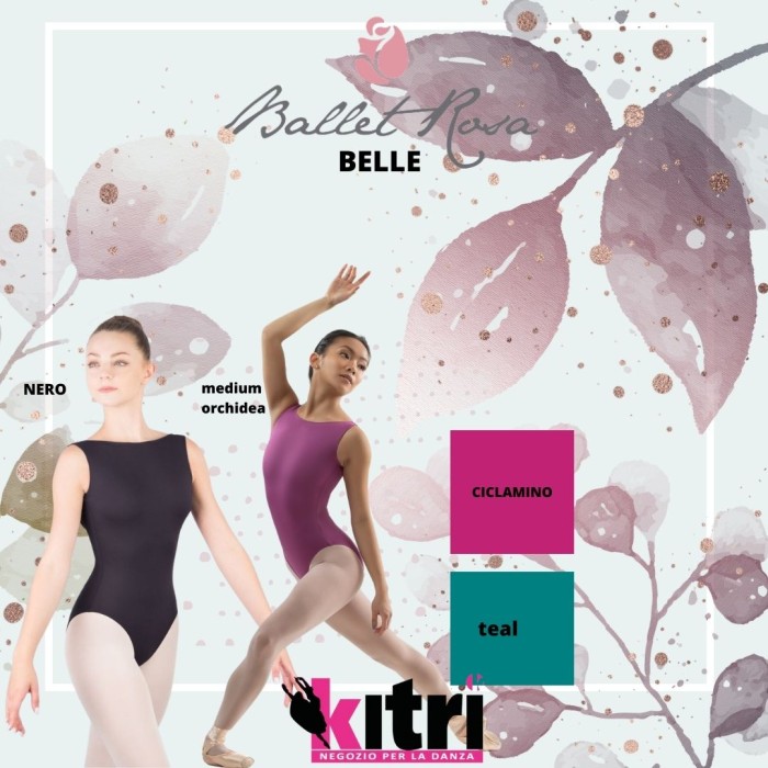 Body donna basic Ballet Rosa