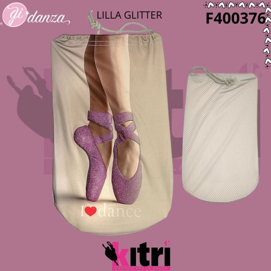Portapunte danza scarpetta glitter