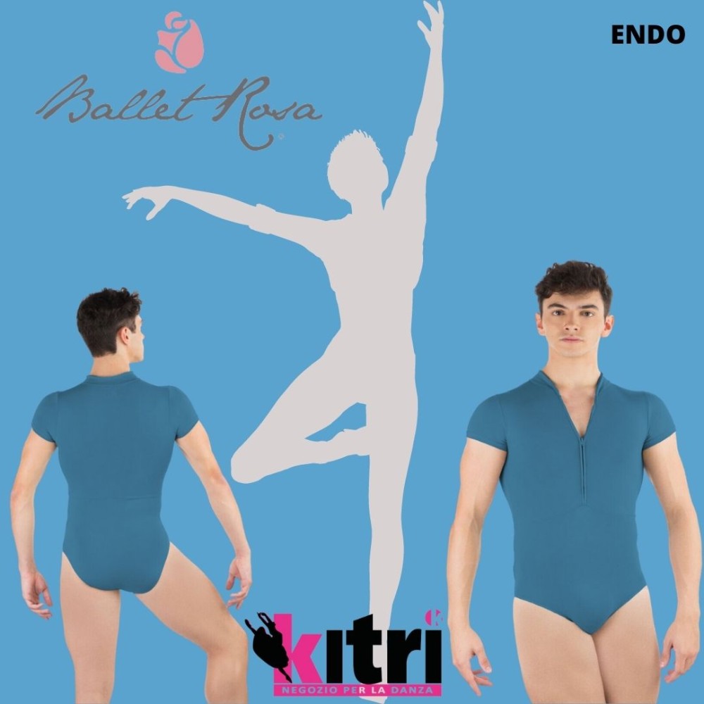 Body uomo con cerniera