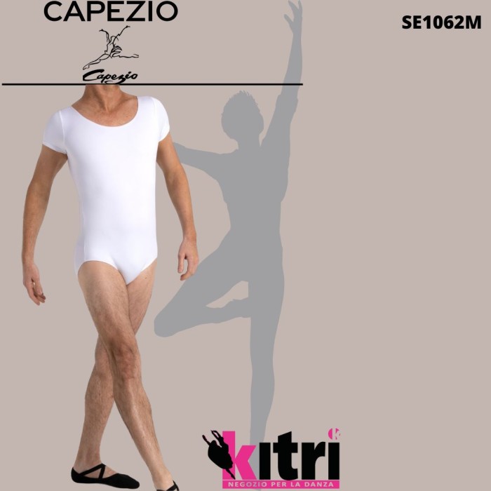 Body uomo mezza manica Capezio