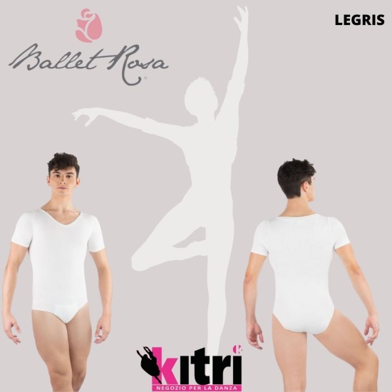 Body uomo scollo a v