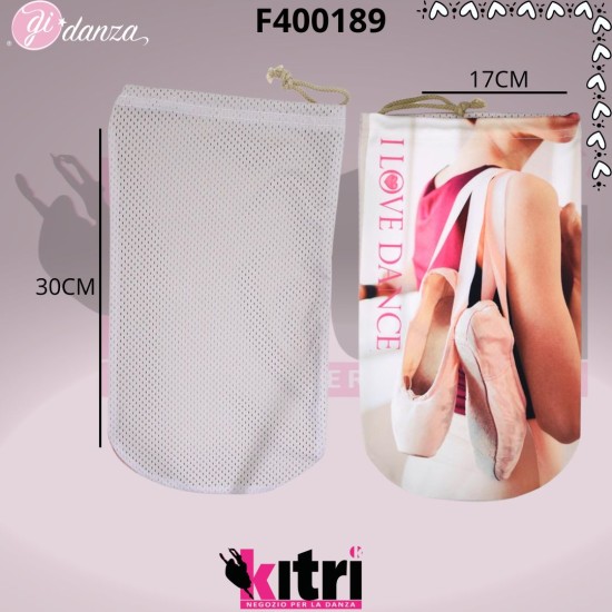 Portapunte tessuto stampa danza