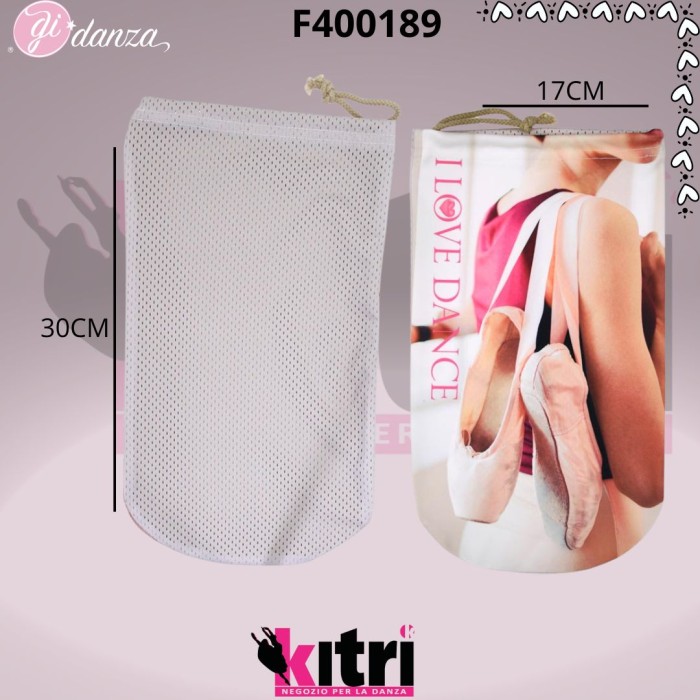 Portapunte tessuto stampa danza